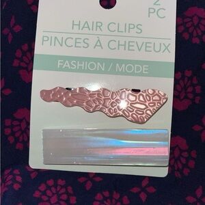 Pink Hair Clips